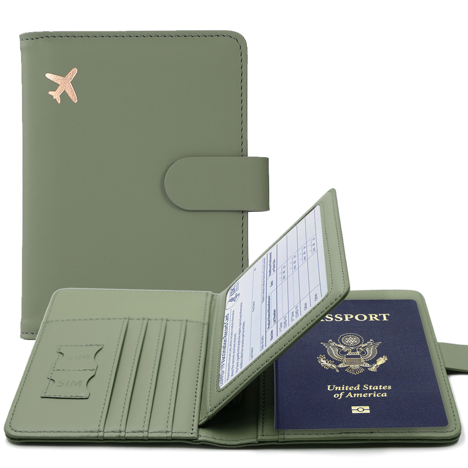 Travel Accessories Wallet - RFID paspoort beschermhoes paspoorthouder multifunctionele paspoort