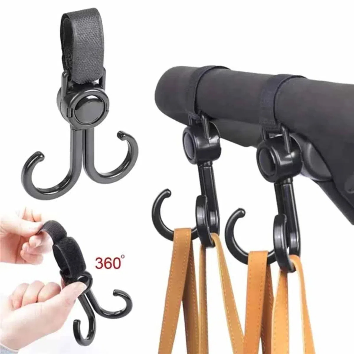 Draaibare dubbele haken Kinder - Travel Accessories Baby recensie en prijs