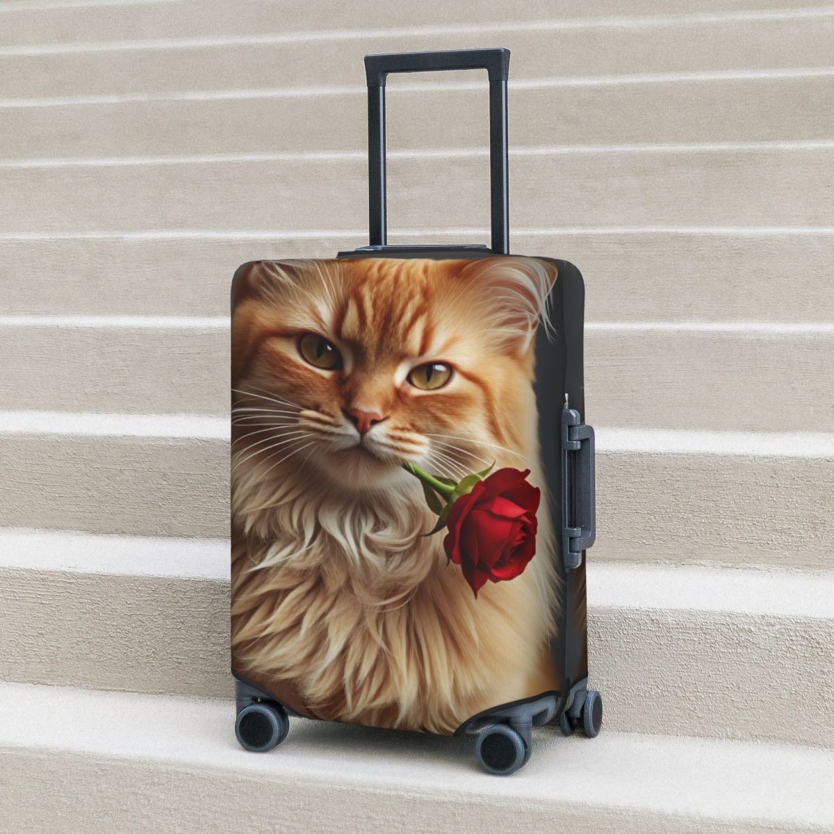 Kawaii elegante langharige kat - Travel Accessories Long Flight recensie en prijs