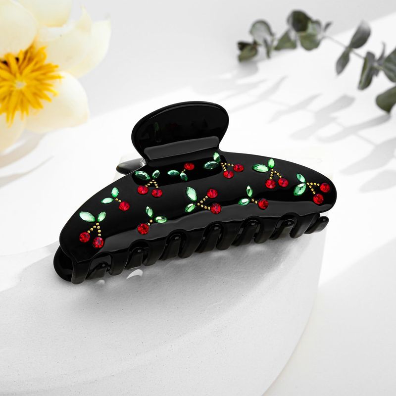 1pc Cherry haarclip, strass, z - Travel Accessories Aesthetic recensie en prijs