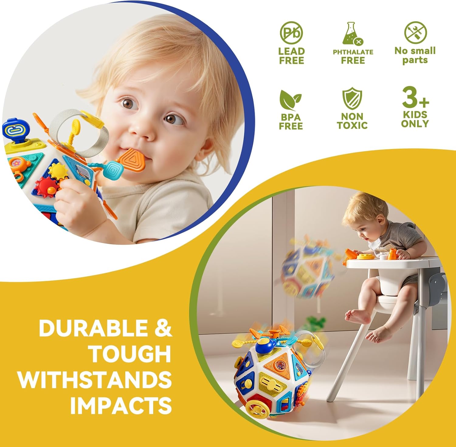 Baby Busy Board Activiteitenku - Travel Accessories Baby recensie en prijs