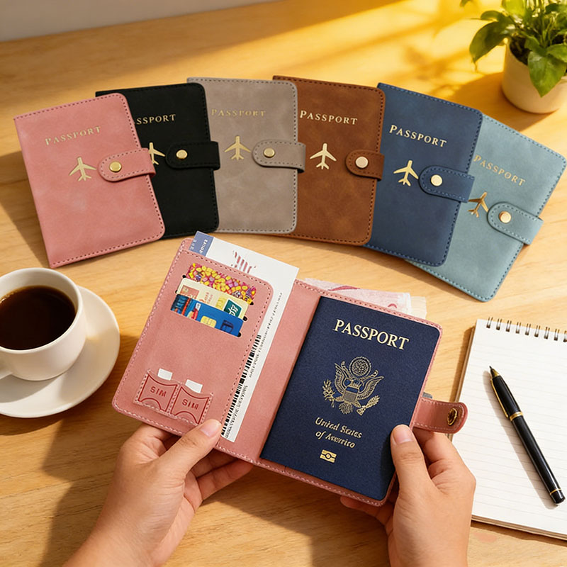 Leren paspoorthouder hoesje vo - Travel Accessories Wallet recensie en prijs