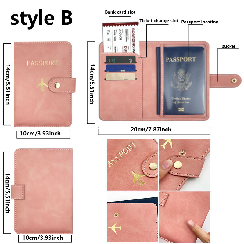 Leren paspoorthouder hoesje vo - Travel Accessories Wallet recensie en prijs