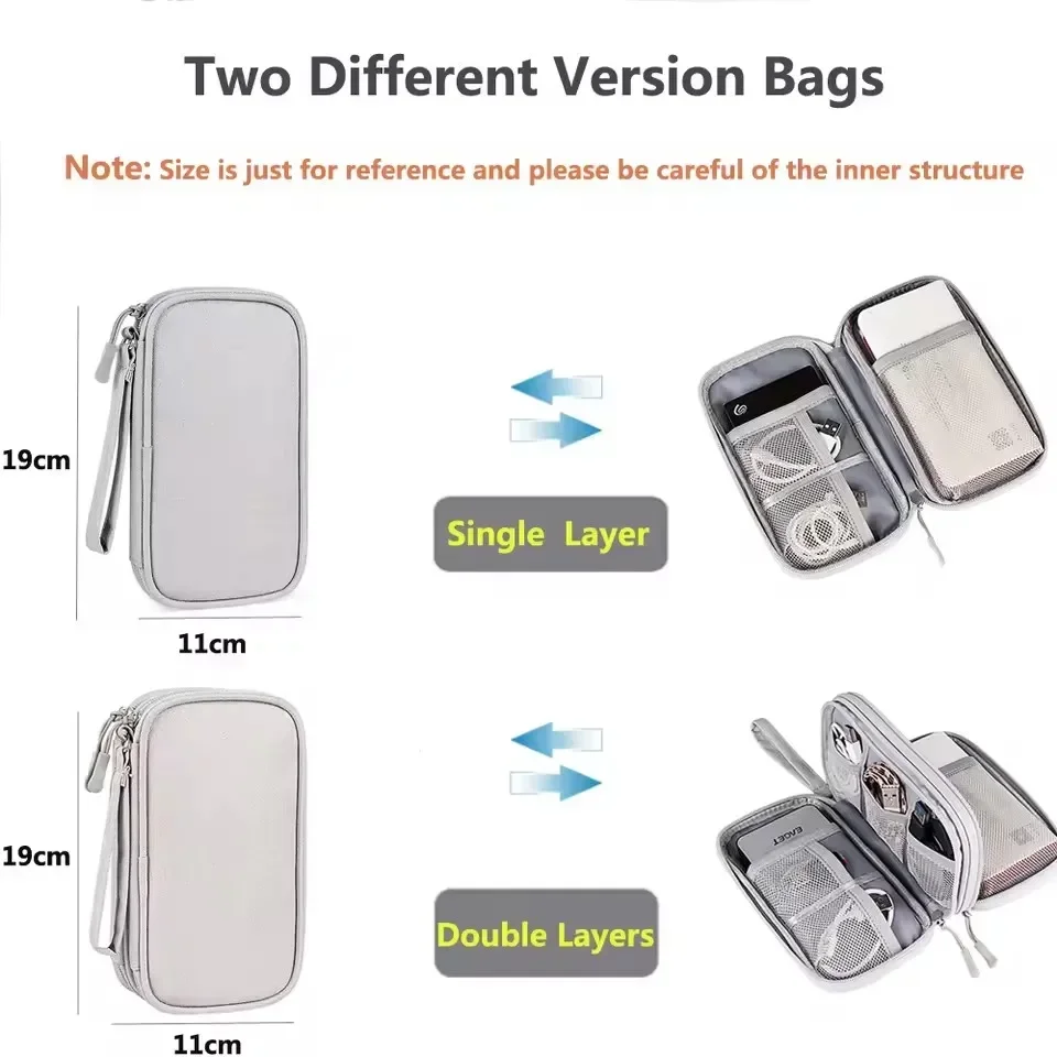 Reiskabeltas Draagbare Digital - Travel Accessories Organizer Bag recensie en prijs
