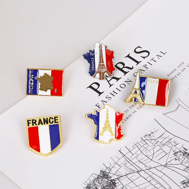 Frankrijk Vlag Emaille Pins Ei - Travel Accessories Jewelry recensie en prijs