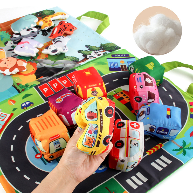 Zacht stoffen autospeelgoed vo - Travel Accessories Baby recensie en prijs