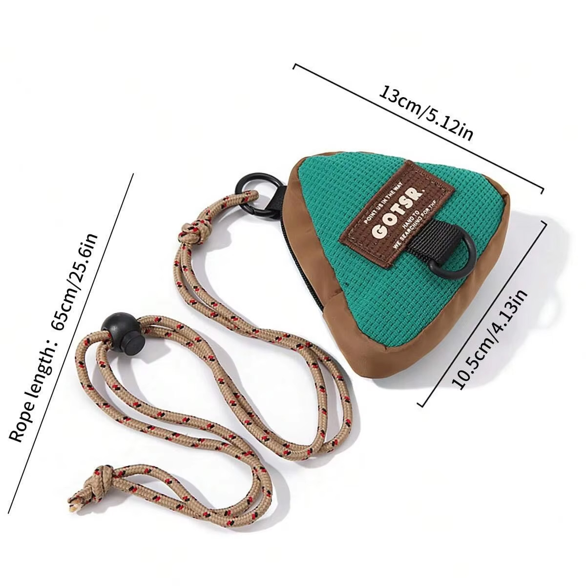 1 stuks draagbare mini driehoe - Travel Accessories Jewelry recensie en prijs